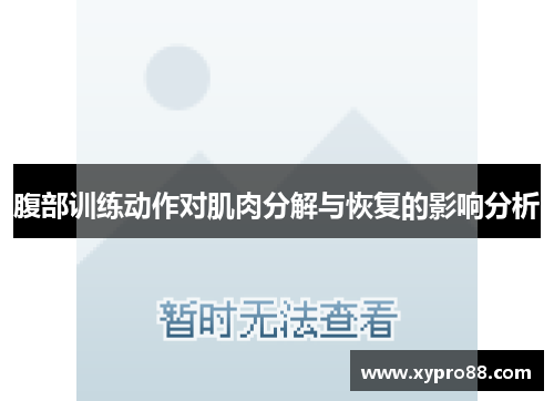 腹部训练动作对肌肉分解与恢复的影响分析